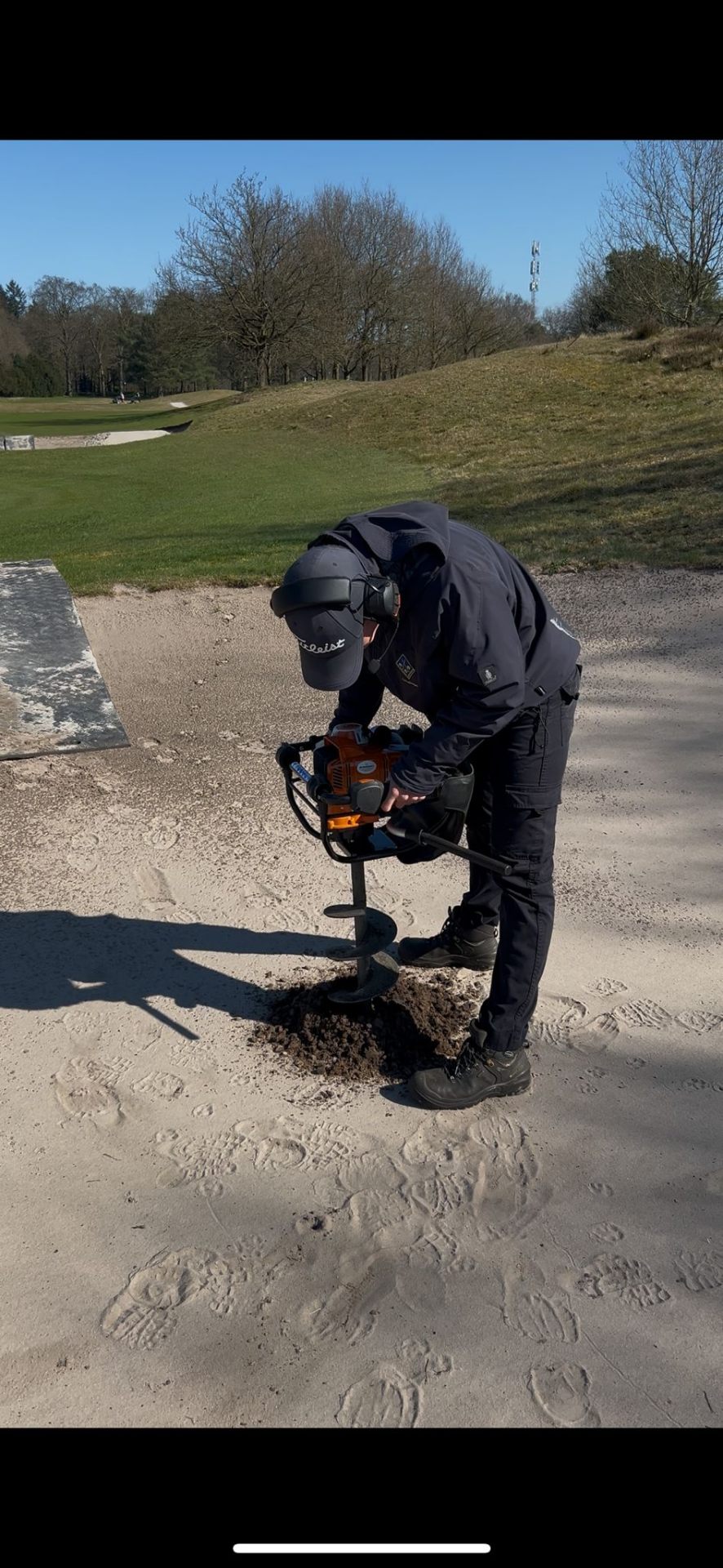 Greenkeeper werkzaamheden