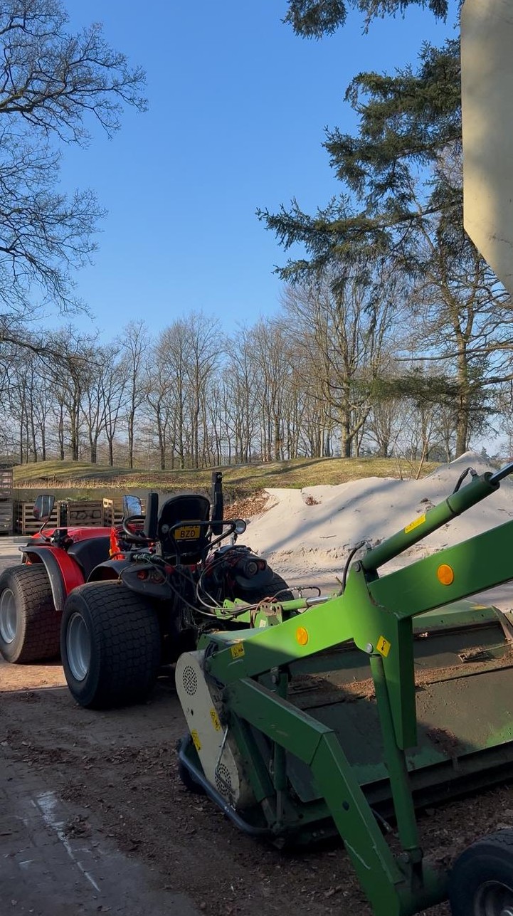 Greenkeeper werkzaamheden